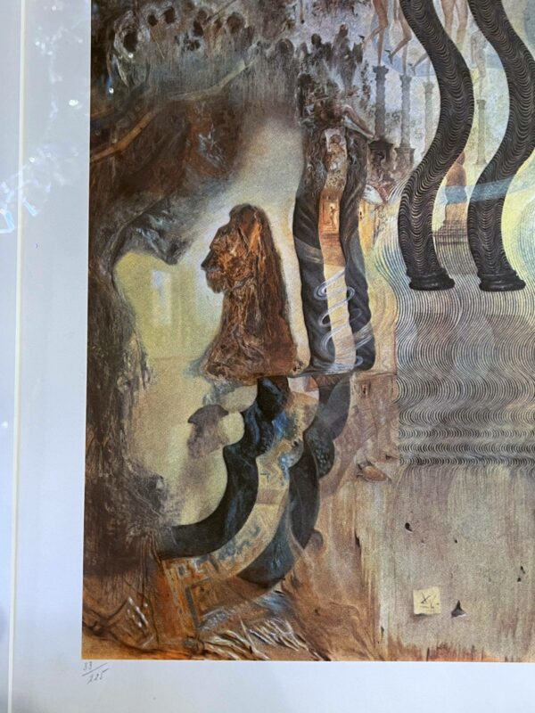 Salvador DALI (1904-1989) lithographie « L’apothéose du dollar » – Image 4