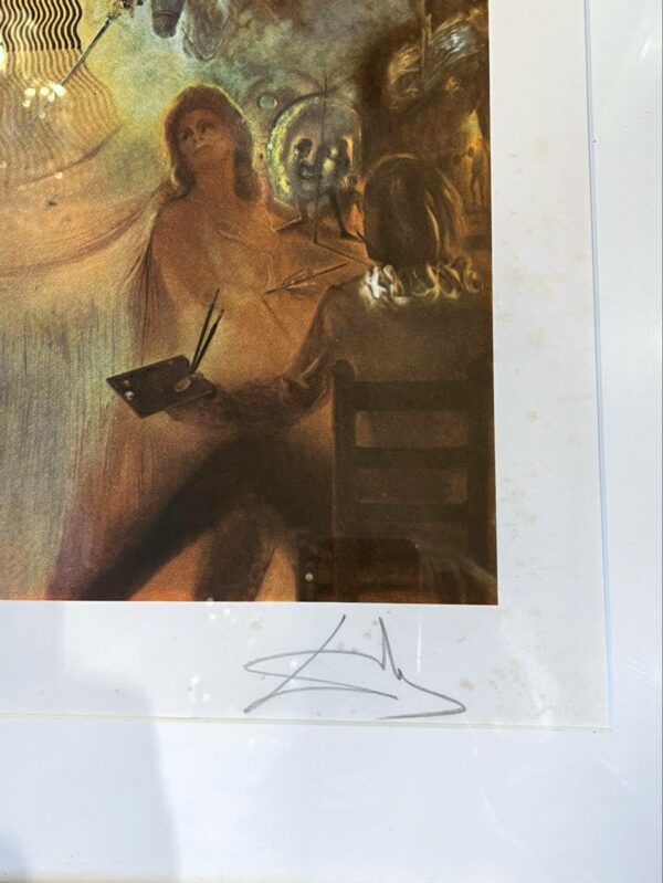 Salvador DALI (1904-1989) lithographie « L’apothéose du dollar » – Image 5