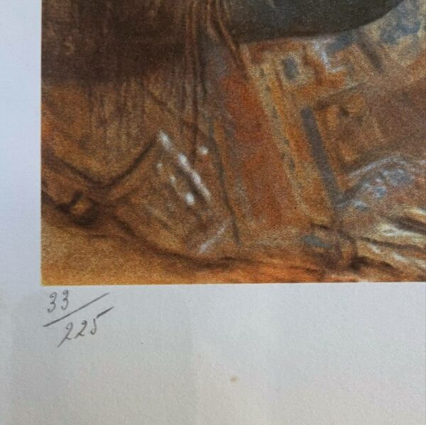 Salvador DALI (1904-1989) lithographie « L’apothéose du dollar » – Image 6