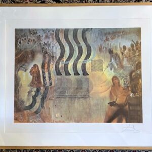 Salvador DALI (1904-1989) lithographie « L’apothéose du dollar »