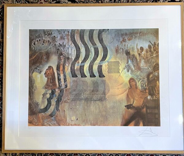 Salvador DALI (1904-1989) lithographie « L’apothéose du dollar »