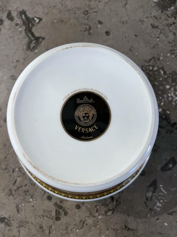 Gianni VERSACE- porcelaine de ROSENTHAL- Vase-coupe – Image 4
