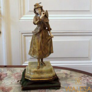 Marquet Paul René Chryséléphantine "Elégante"