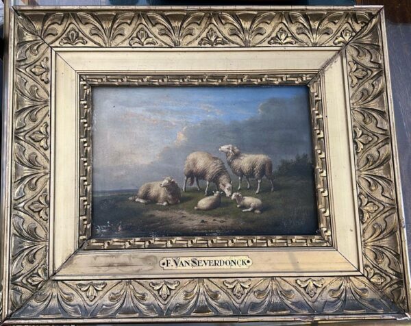 Franz Van Severdonck Huile sur panneau – Image 6