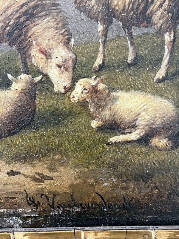 Franz Van Severdonck Huile sur panneau – Image 3