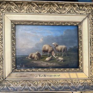 Franz Van Severdonck Huile sur panneau