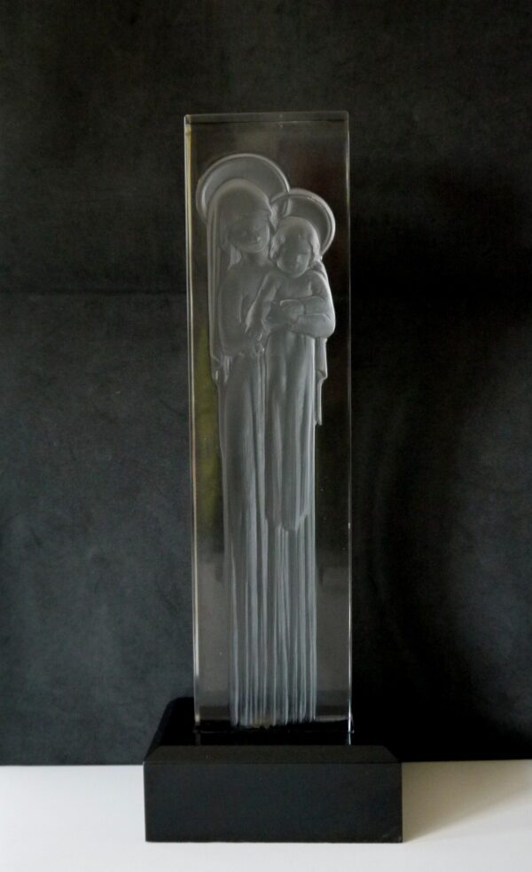 Lalique France Vierge à l'enfant – Image 2