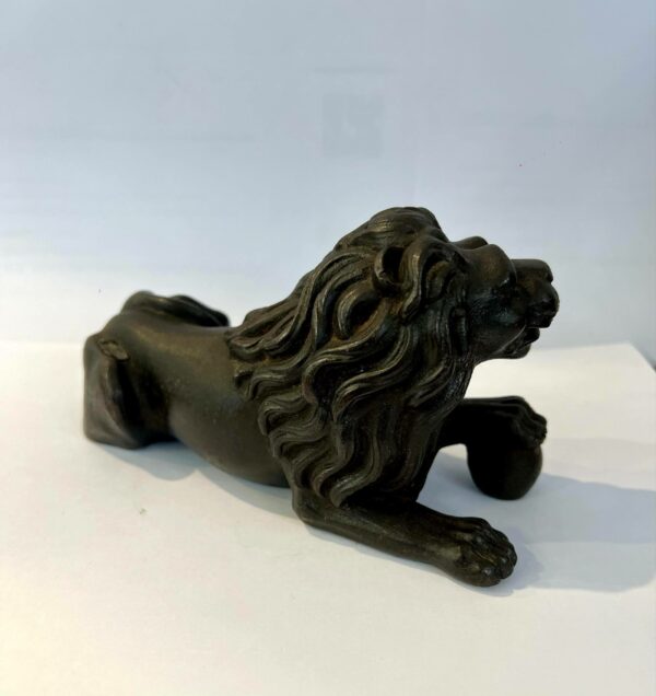 Sculpture- presse papier en fonte de fer - Lion – Image 5