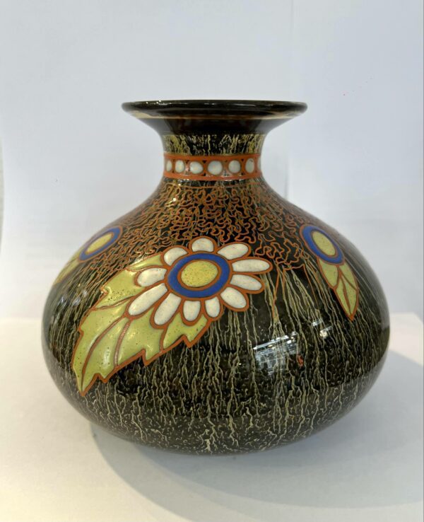 Vase Art Deco Scailmont décor Margot