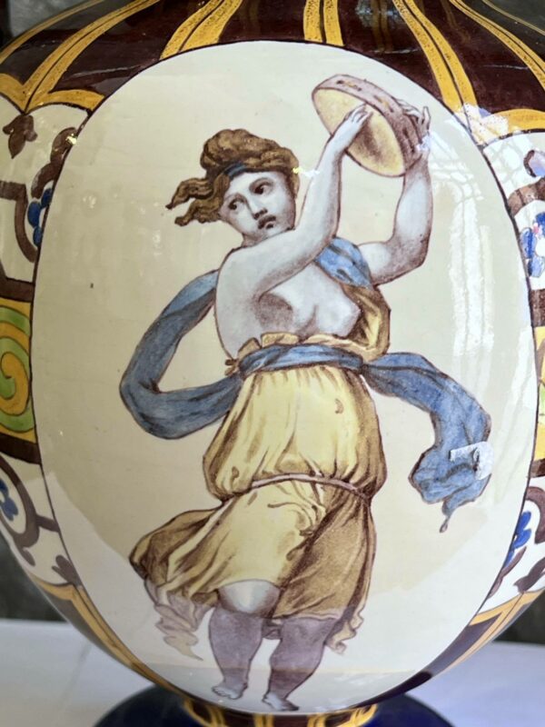 Auguste JEAN Paire de vases en céramique – Image 4