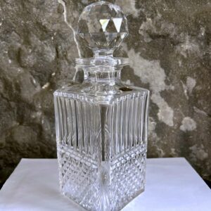 Carafe à whisky cristal Val Saint Lambert