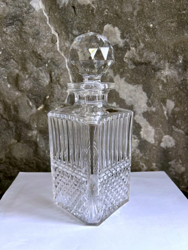 Carafe à whisky cristal Val Saint Lambert