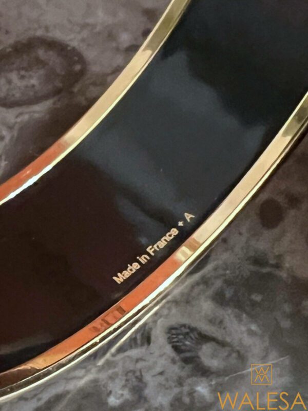 Hermès bracelet jonc large à décor « Grand Apparat » – Image 9