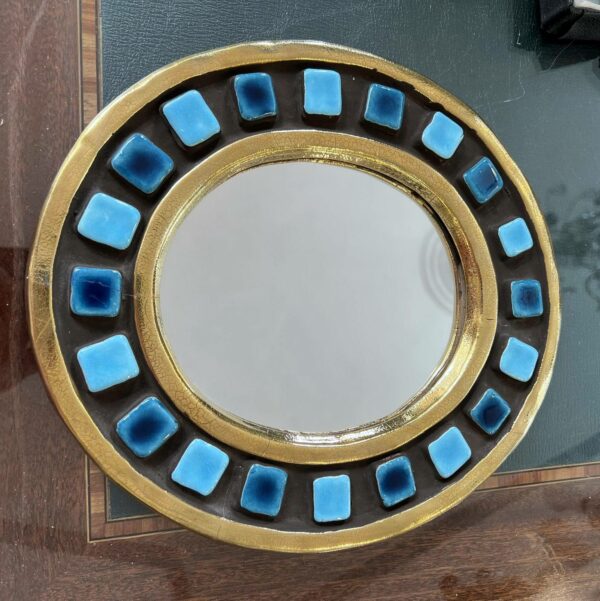 Mithé ESPELT (1923-2020) miroir en céramique dit « Manège » – Image 2