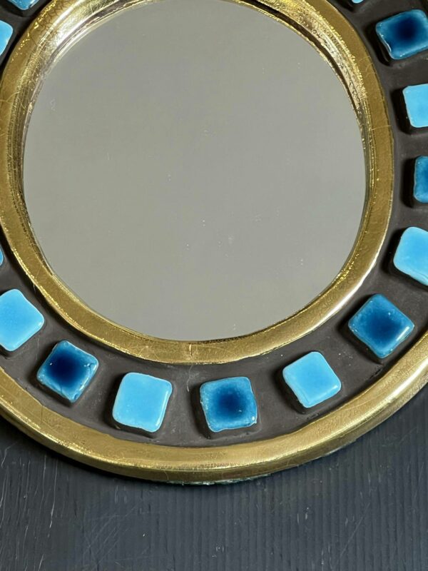 Mithé ESPELT (1923-2020) miroir en céramique dit « Manège » – Image 4
