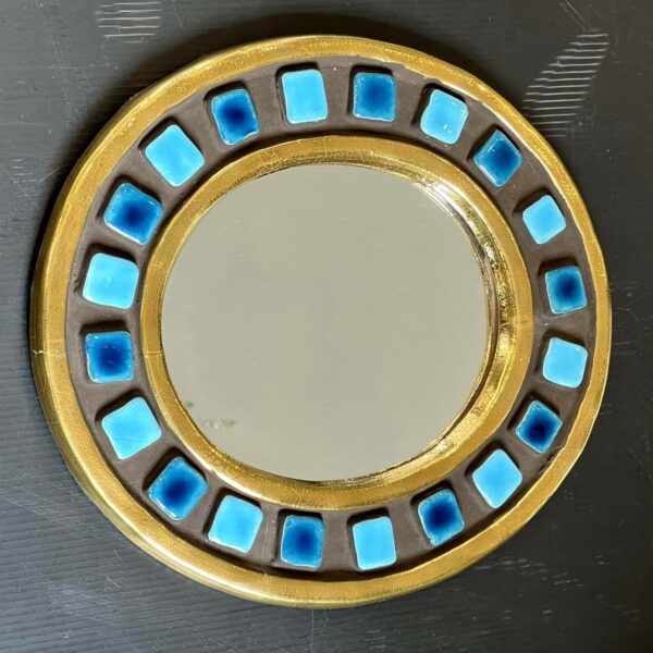 Mithé ESPELT (1923-2020) miroir en céramique dit « Manège » – Image 11