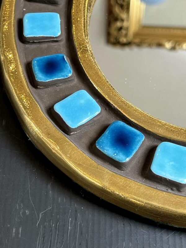 Mithé ESPELT (1923-2020) miroir en céramique dit « Manège » – Image 8