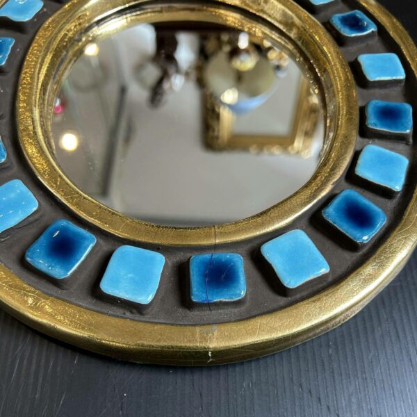 Mithé ESPELT (1923-2020) miroir en céramique dit « Manège » – Image 7