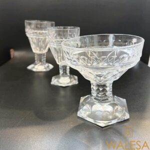 Service de verres cristal Val Saint Lambert modèle Mesmer