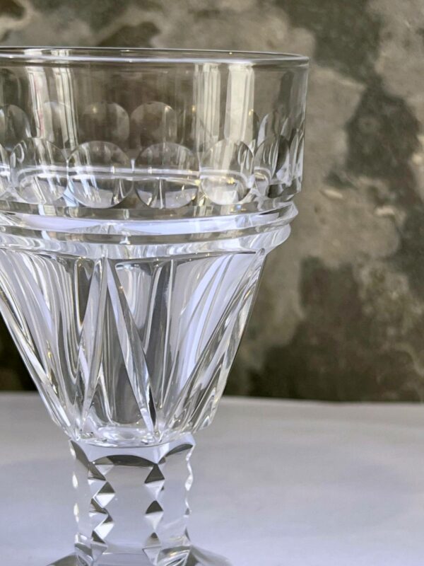 Service de verres cristal Val Saint Lambert modèle Mesmer – Image 11