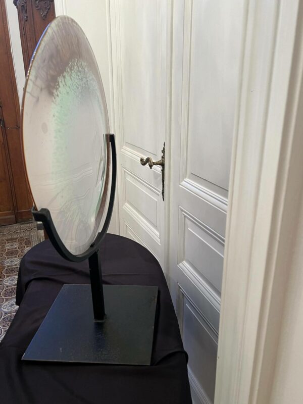 Alfred COLLARD- Disque en verre a décor d’inclusions I – Image 6