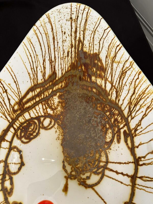 Alfred COLLARD - Disque en verre a décor d’inclusions  III – Image 3