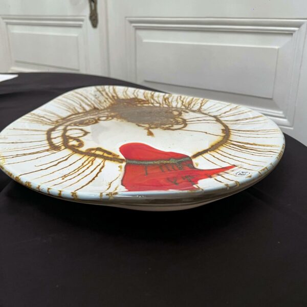 Alfred COLLARD - Disque en verre a décor d’inclusions  III – Image 4