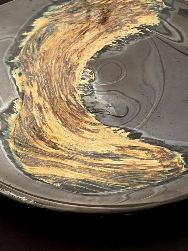 Alfred COLLARD - Disque en verre a décor d’inclusions  IV – Image 4