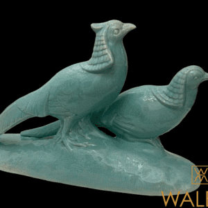 Louis FONTINELLE (1886-1964) sculpture « couple de faisans »