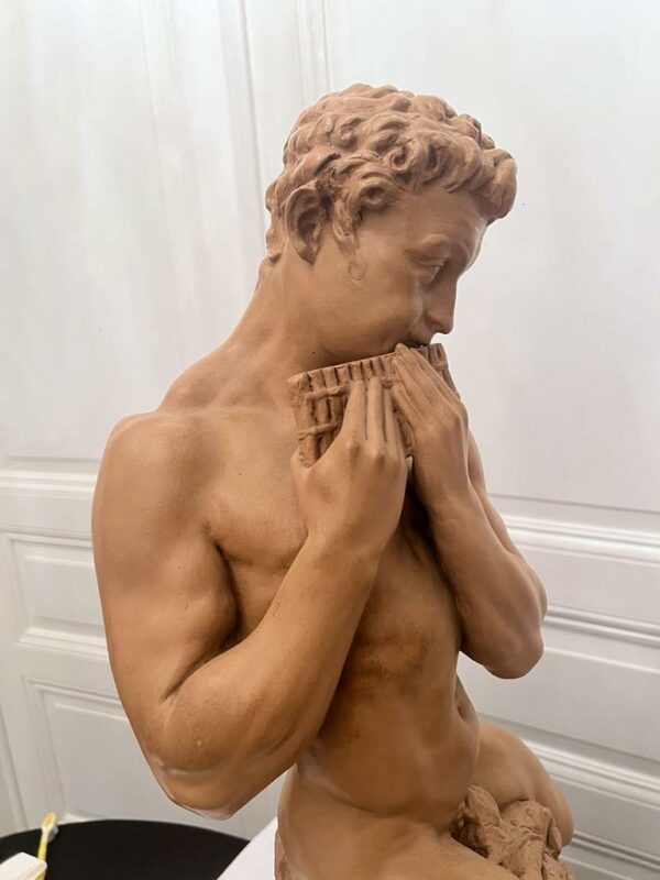 Marcel Rau Grande sculpture en terre cuite "Daphnis" – Image 7