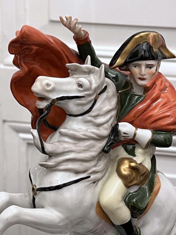 Bonaparte passage des Alpes - porcelaine Scheibe-Alsbach – Image 2