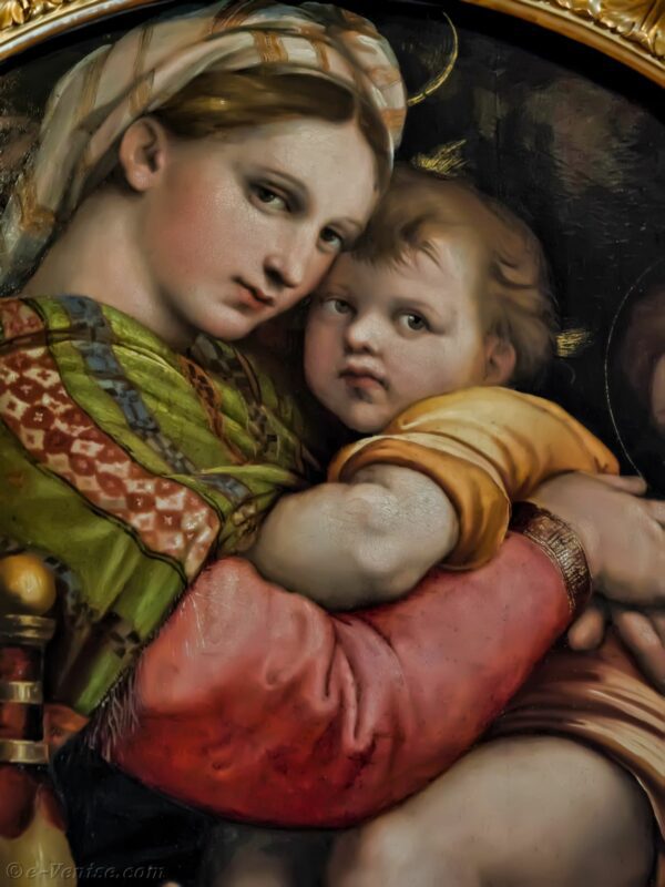 Bronze Madone à la chaise à l’Enfant ( d’après Raphaël) – Image 14