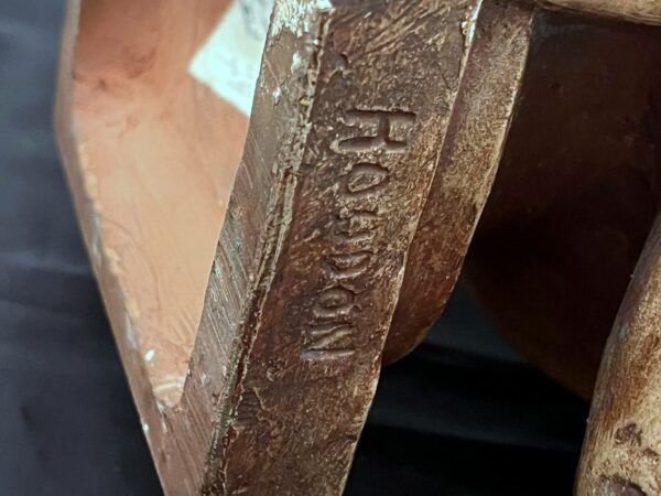Buste de Madame Récamier en terre cuite patinée – Image 10