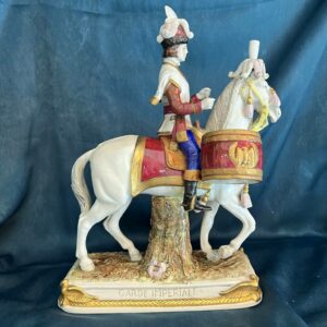 Cavalier Garde Impériale Porcelaine Scheibe-Alsbach