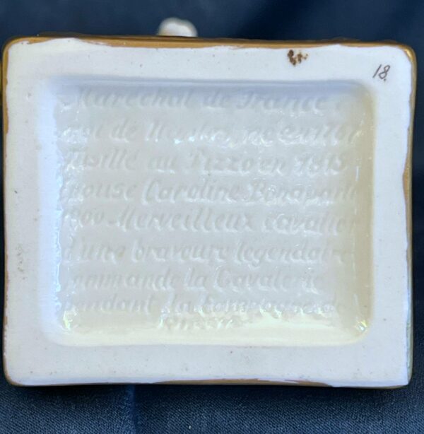 Murat - officier napoléonien Porcelaine Scheibe-Alsbach – Image 7
