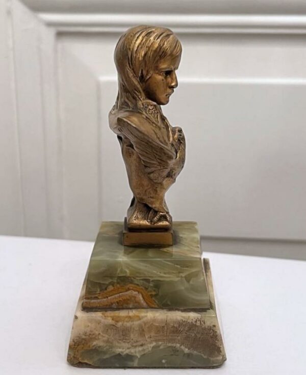 Statuette en bronze doré - Bonaparte signée Leroy – Image 4