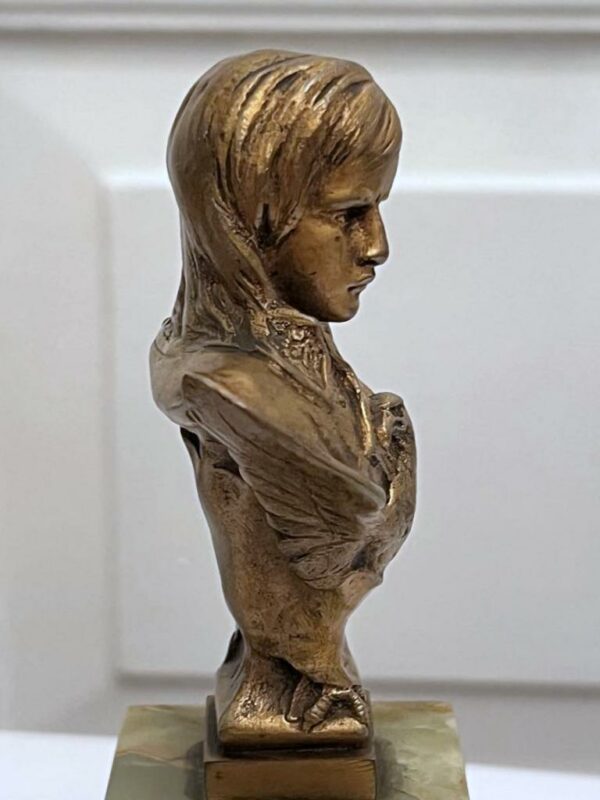 Statuette en bronze doré - Bonaparte signée Leroy – Image 6