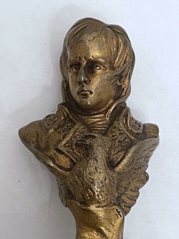 Statuette en bronze doré - Bonaparte signée Leroy – Image 9