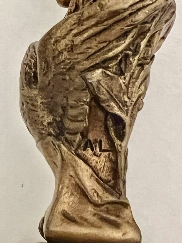 Statuette en bronze doré - Bonaparte signée Leroy – Image 8