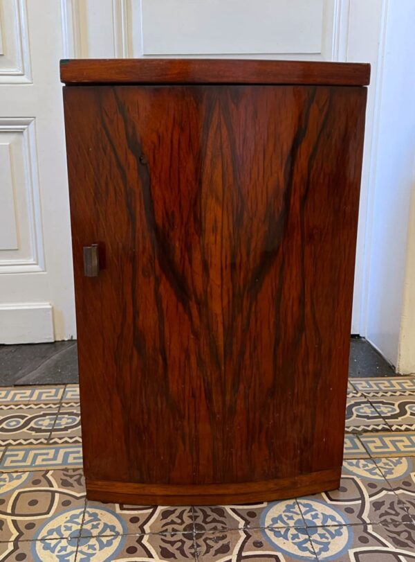 Paire de meubles Art Déco en loupe de noyer poli – Image 6