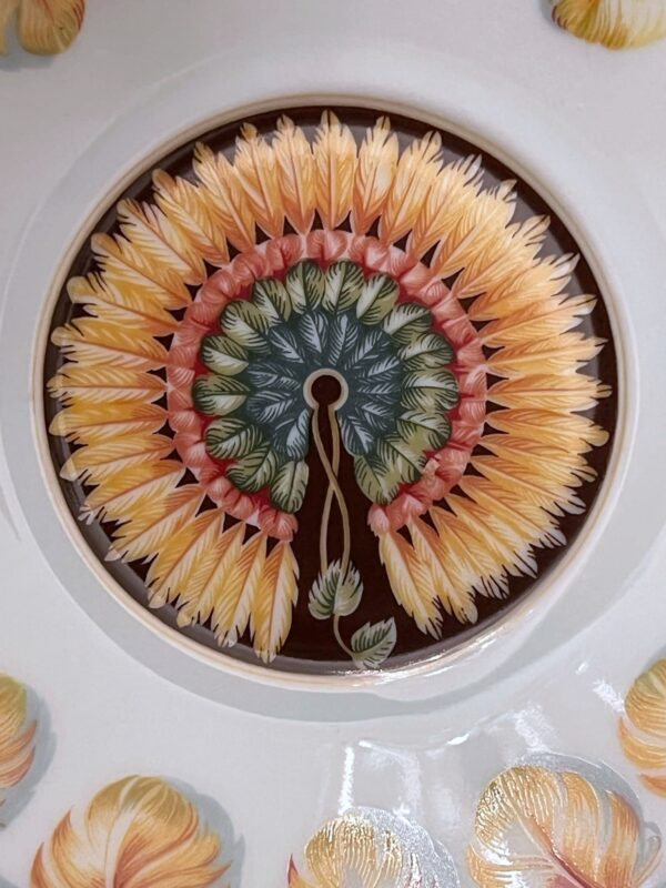 Hermès Paris- tasse et sa soucoupe en porcelaine - collection “Patchwork” – Image 5