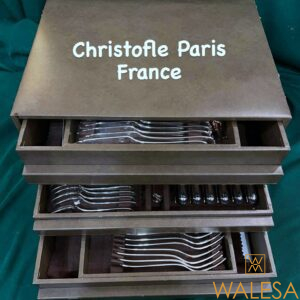 CHRISTOFLE - Importante ménagère modèle SPATOURS