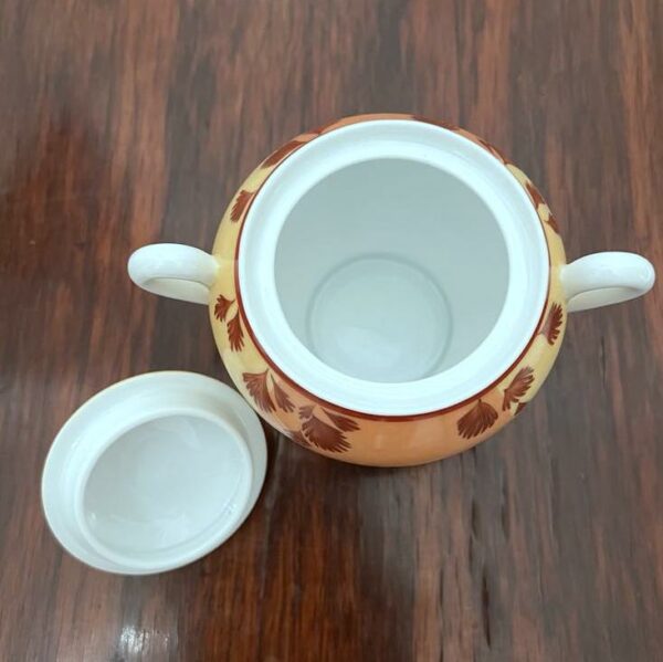 Hermès sucrier porcelaine “Africa” – Image 5