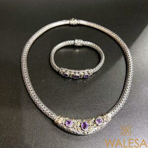 Parure - collier et bracelet Samuel Benham