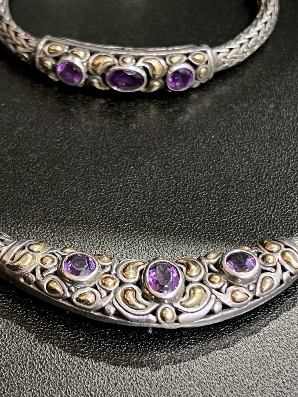 Parure - collier et bracelet Samuel Benham – Image 3