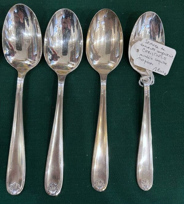 Christofle ménagère 12 personnes modèle Coquille – Image 5