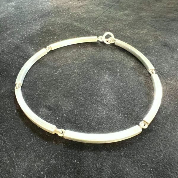 Hans Hansen (1884-1940) Collier ras-de-cou articulé en argent – Image 2