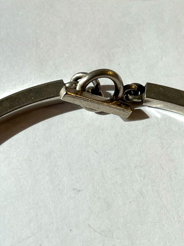 Hans Hansen (1884-1940) Collier ras-de-cou articulé en argent – Image 6