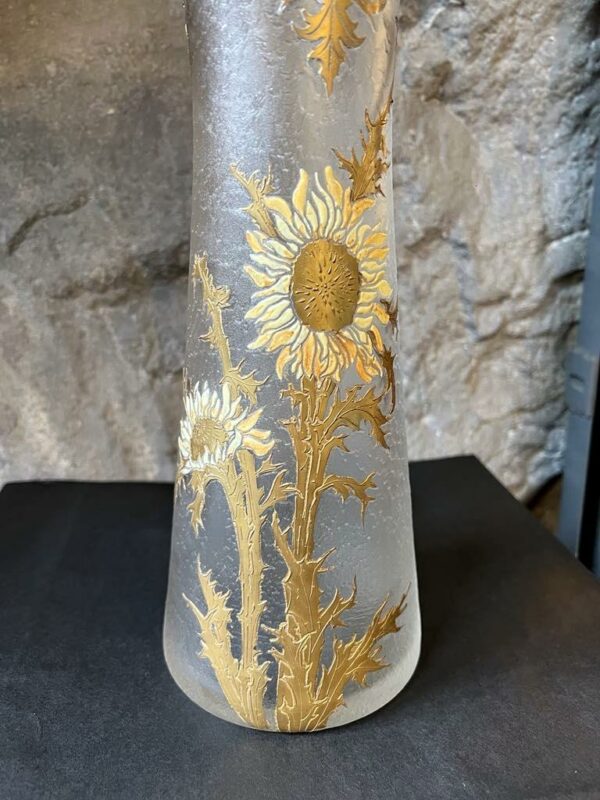 LEGRAS-Monjoye - Grand vase Art Nouveau – Image 4
