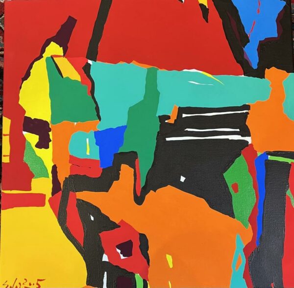Luis SALAZAR composition abstraite – Image 2